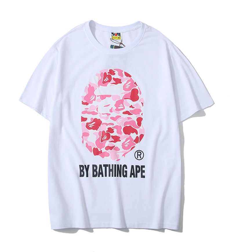 Áo trắng @pe head hồng