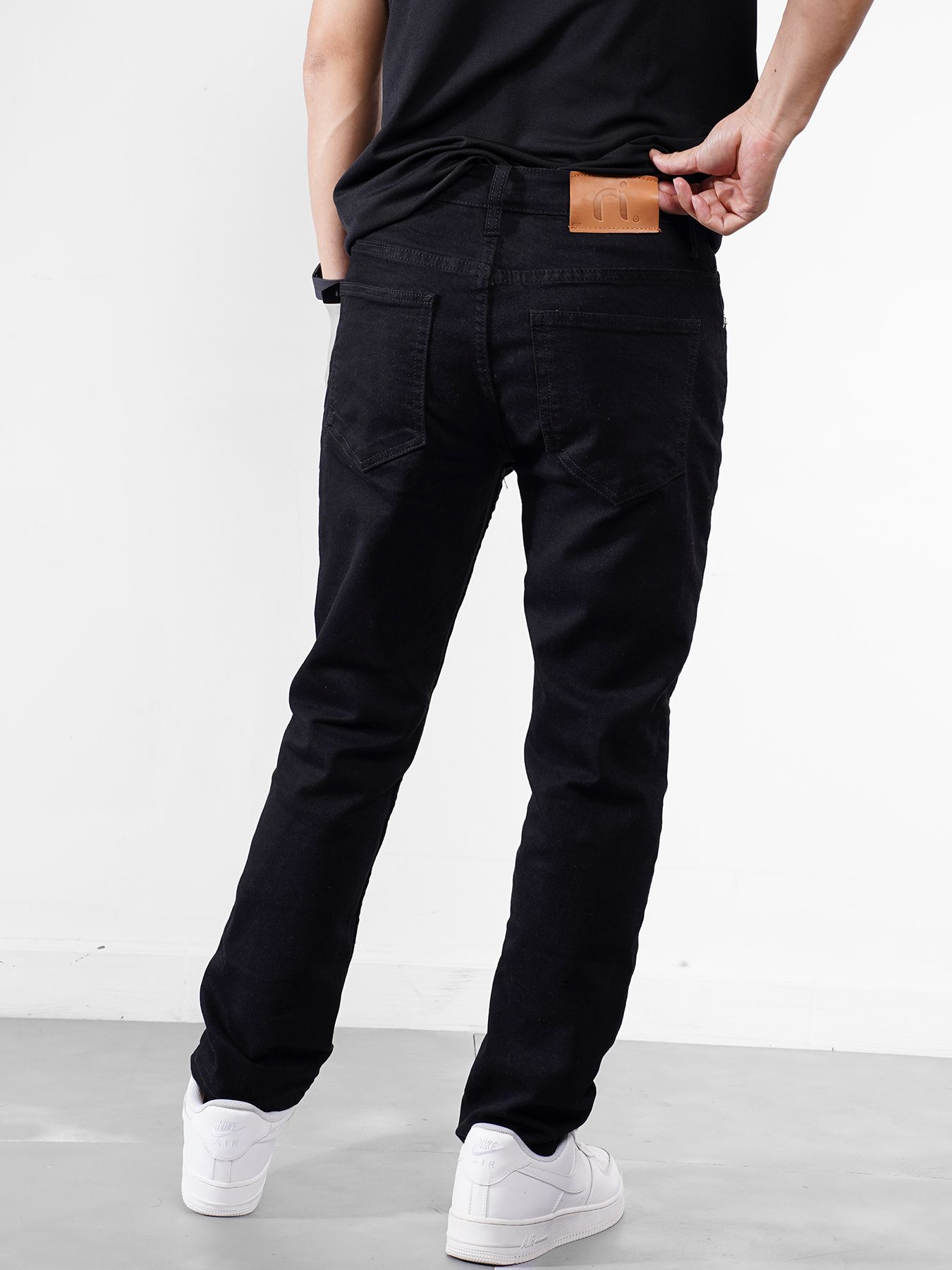  Quần jean regular black 27 