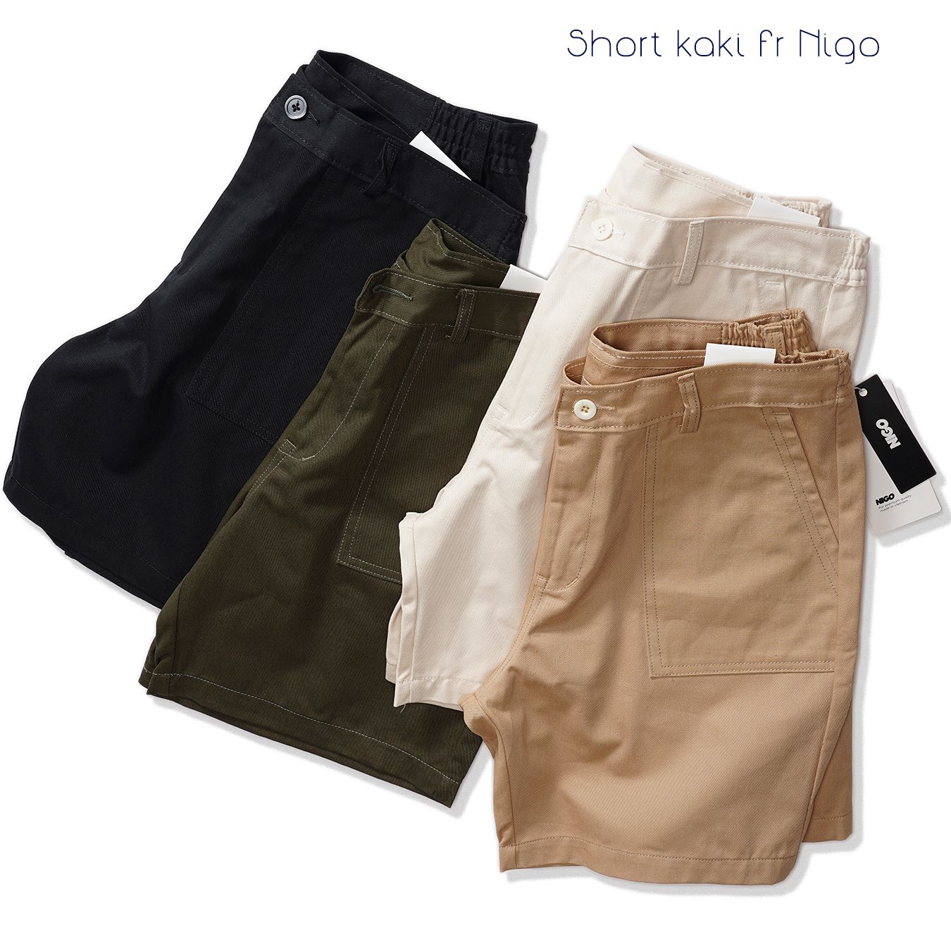  Quần short 4pocket BROWN 