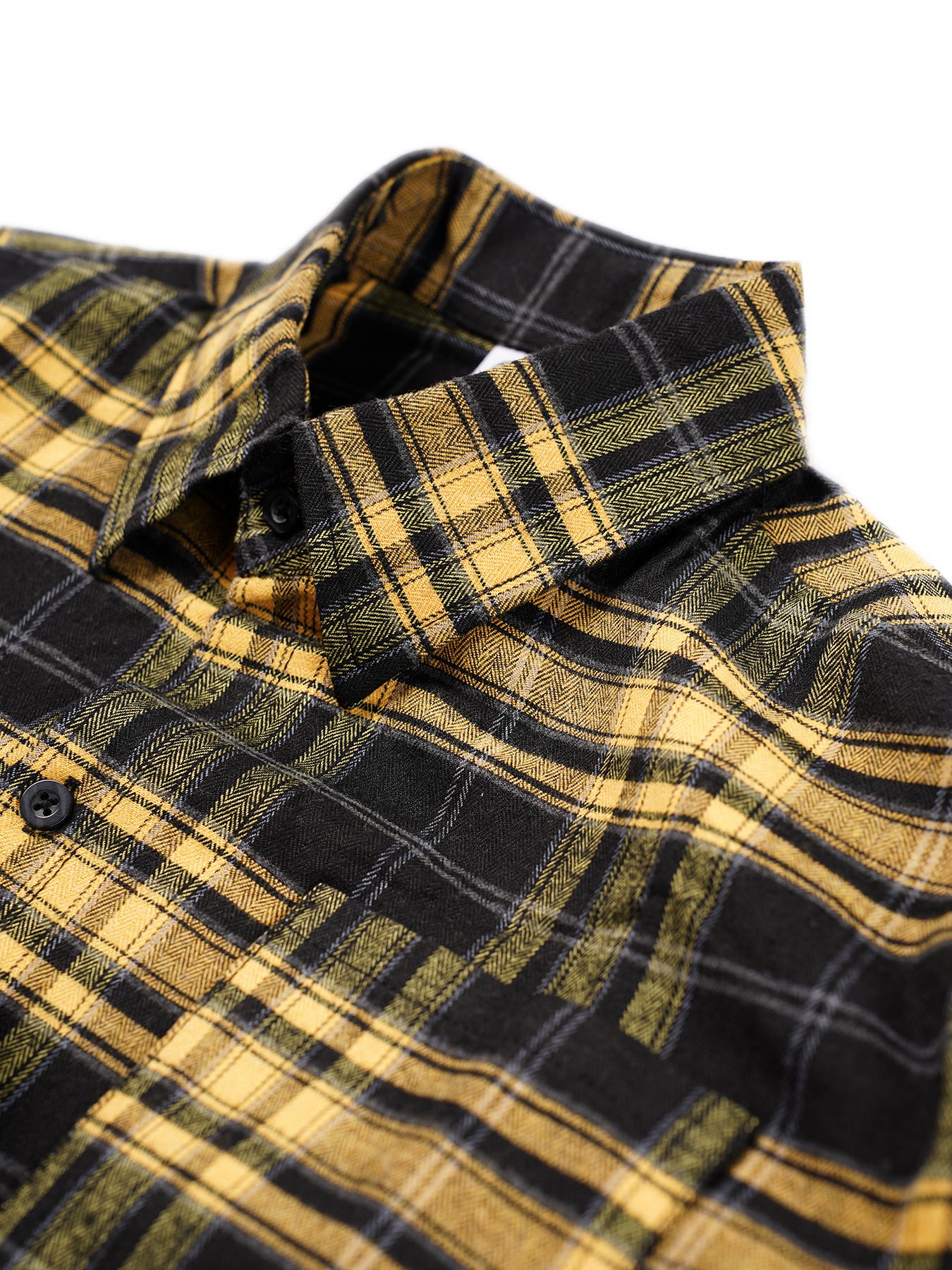 Sơ mi flannel yellow