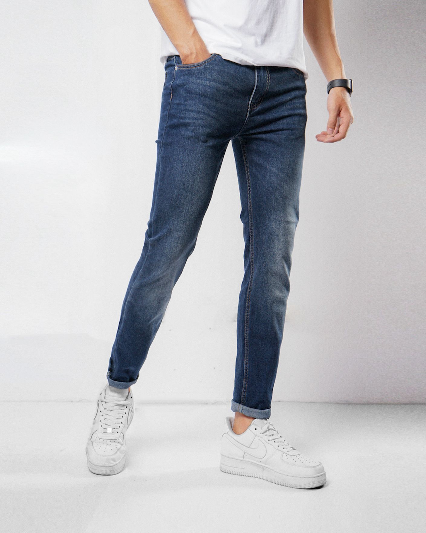 Quần jean skin bluegre 86