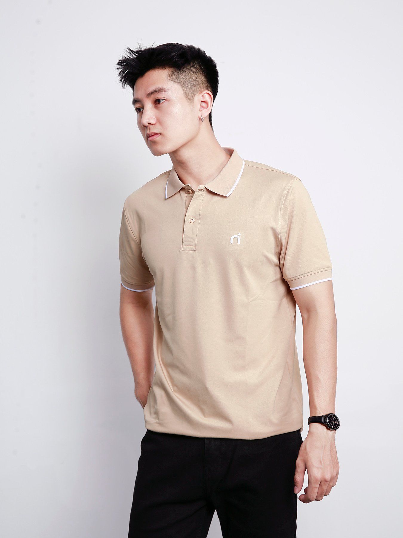  Áo polo basic tan PL03 