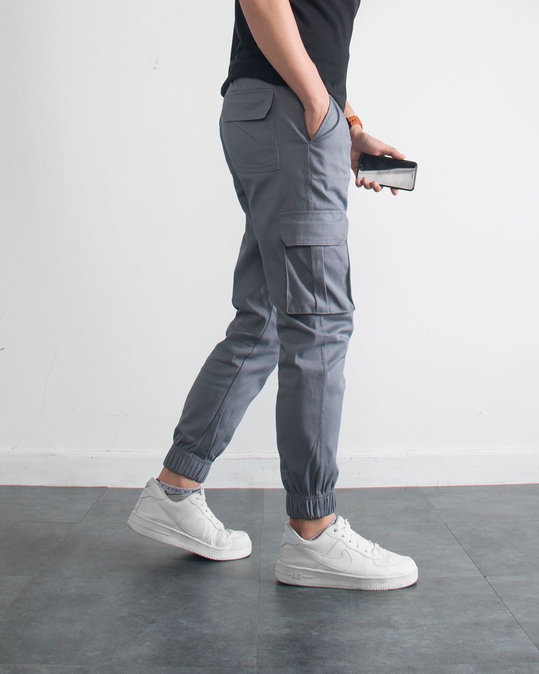 Jogger box godilo xám