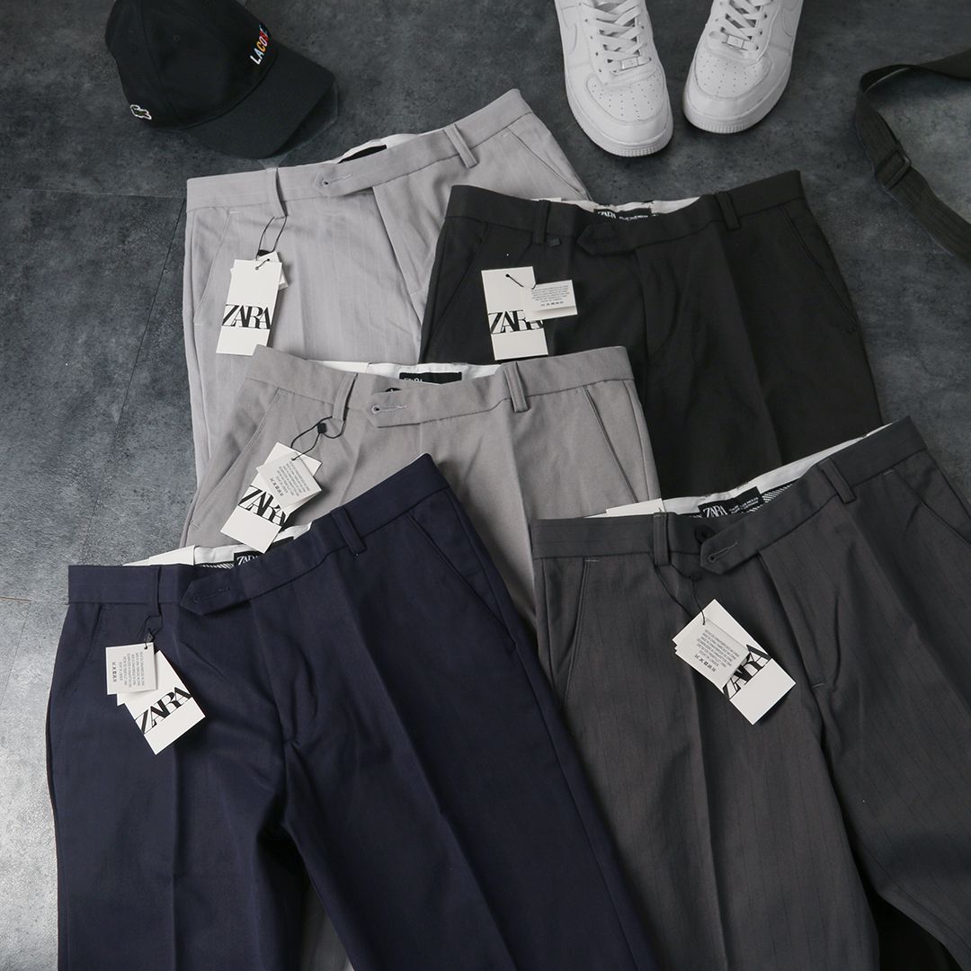 Quần tây xám nhạt ZR