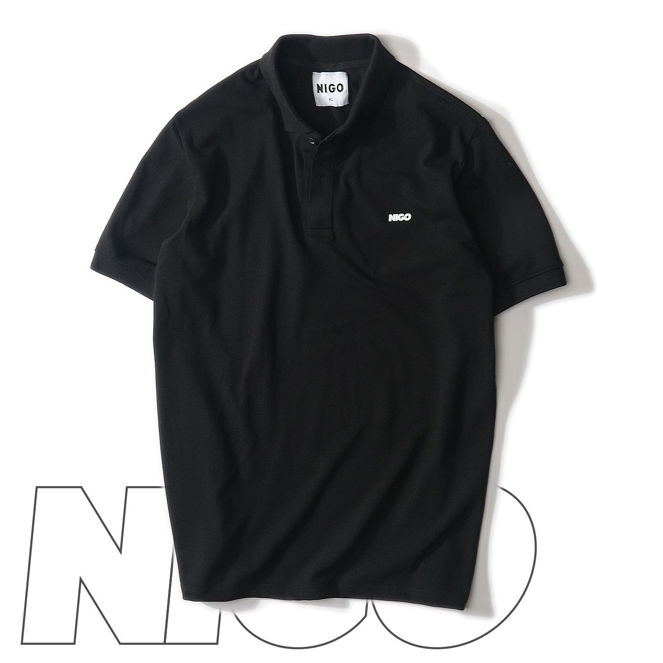  Áo polo basic black 06 