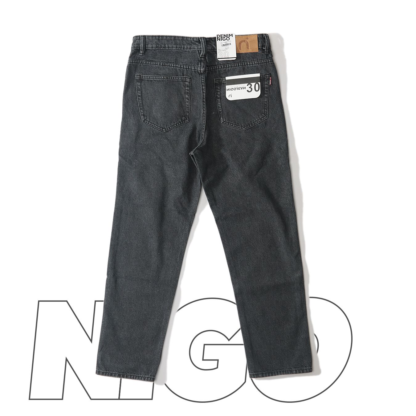  Jean Straight Grey 33 