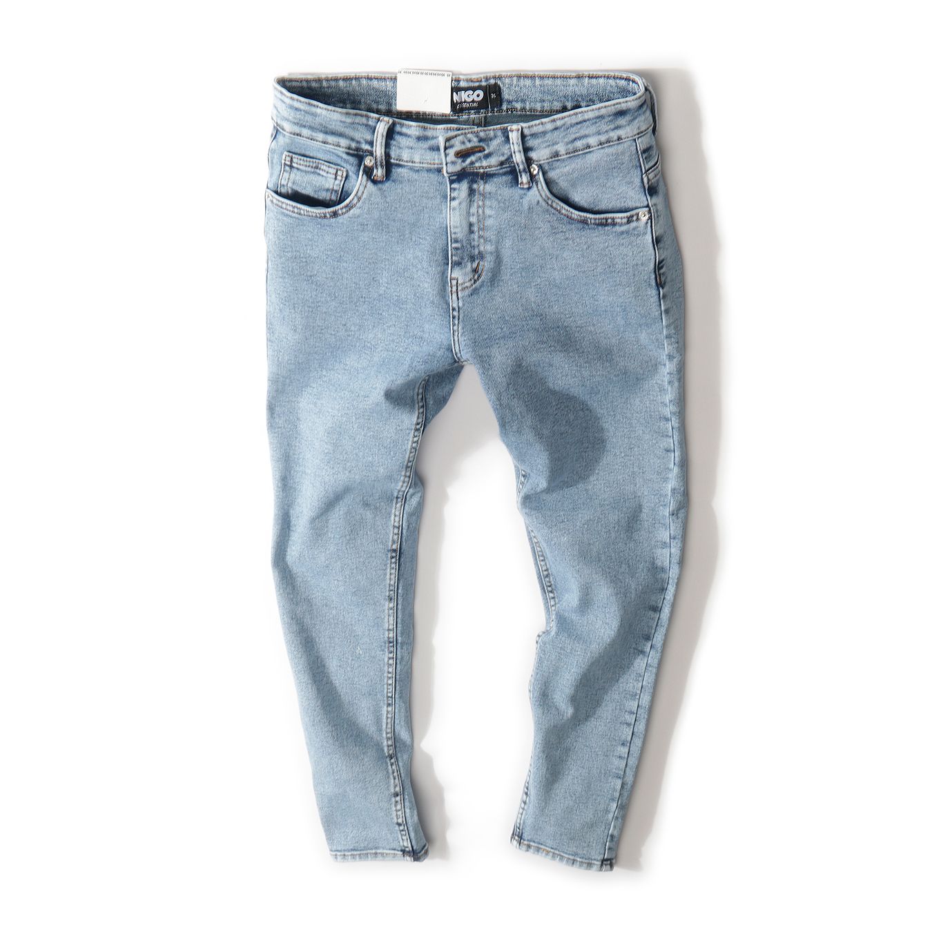  Quần jean basic tape lighblue 05 