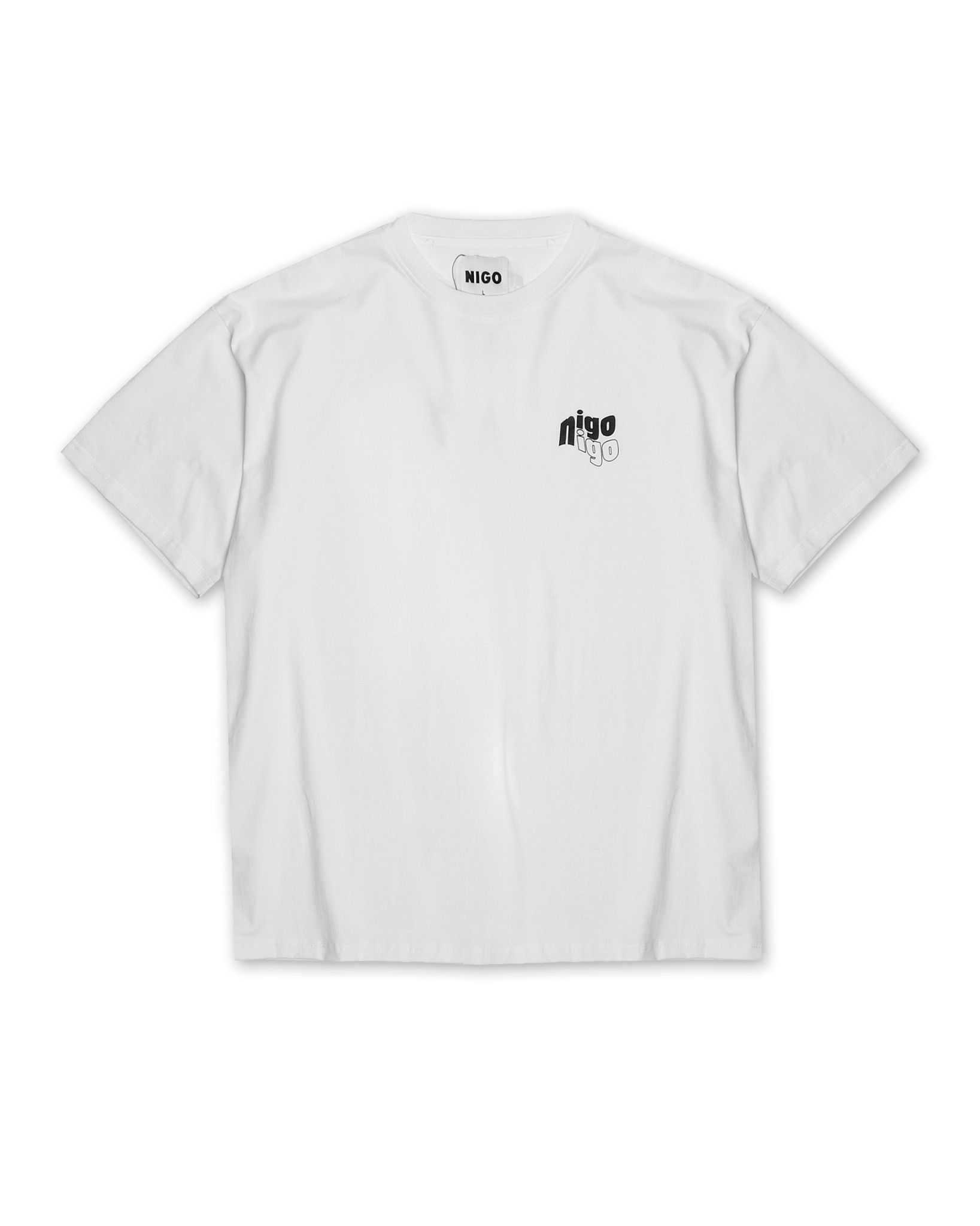 SMILE TEE LG NIGO TRẮNG