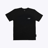  Áo T-Shirts ZOE Logo nhỏ Black 