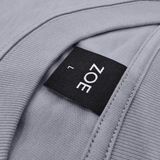  Áo T-Shirts ZOE Logo nhỏ Grey 