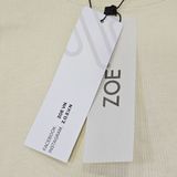  Áo T-Shirts ZOE Authentic Vàng Kem 