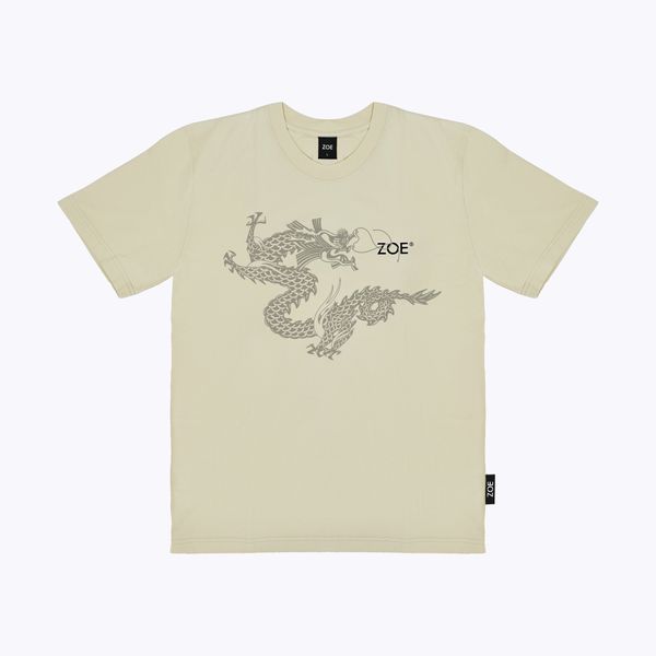  Áo T-Shirts ZOE Dragon White 