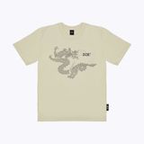  Áo T-Shirts ZOE Dragon Vàng Kem 