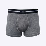  Quần lót nam Trunk cotton logo Zoe  - Xám 