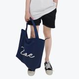  Túi Tote Bag Xanh Navy ZOE 