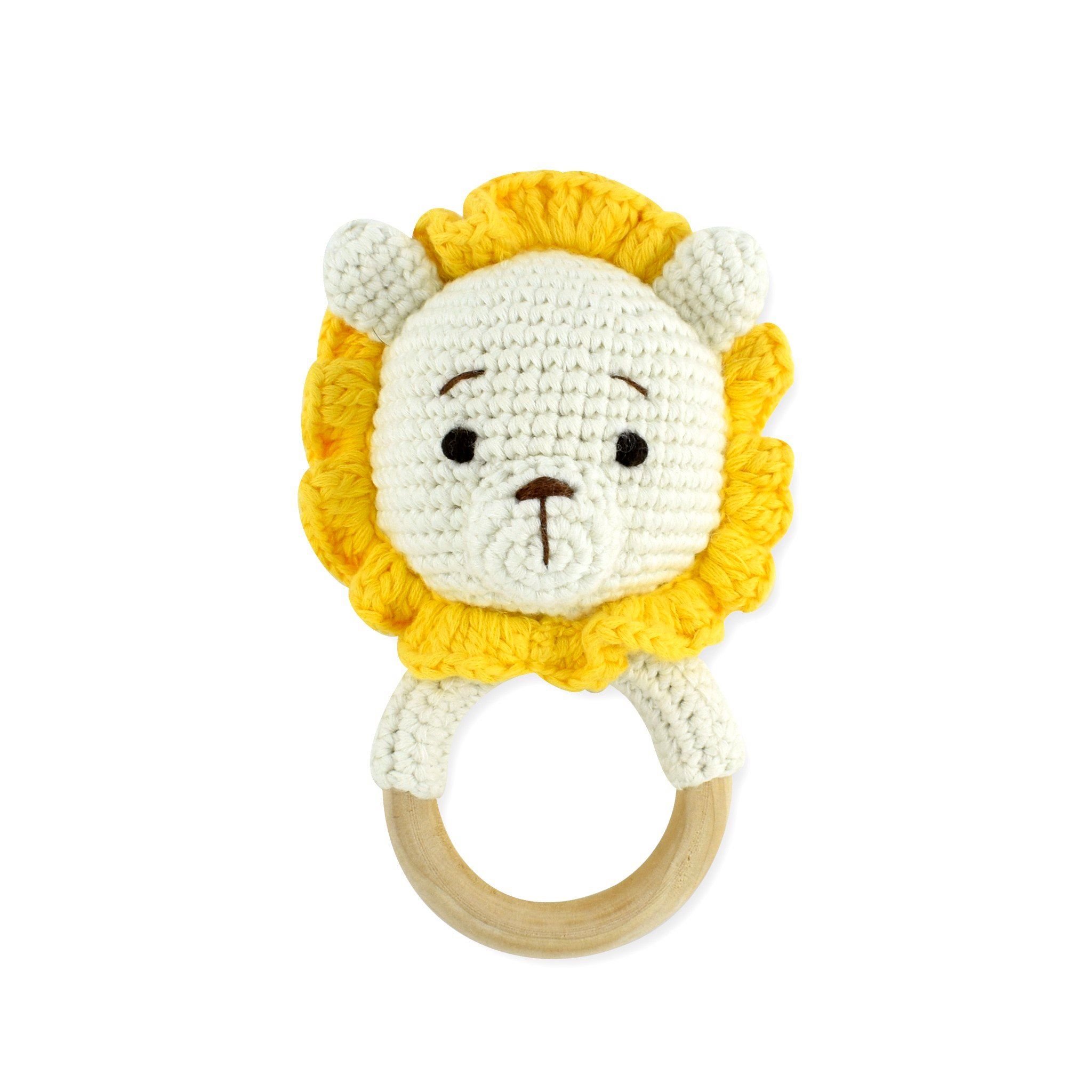 Shaker Ring Rattle Lion - Cleo