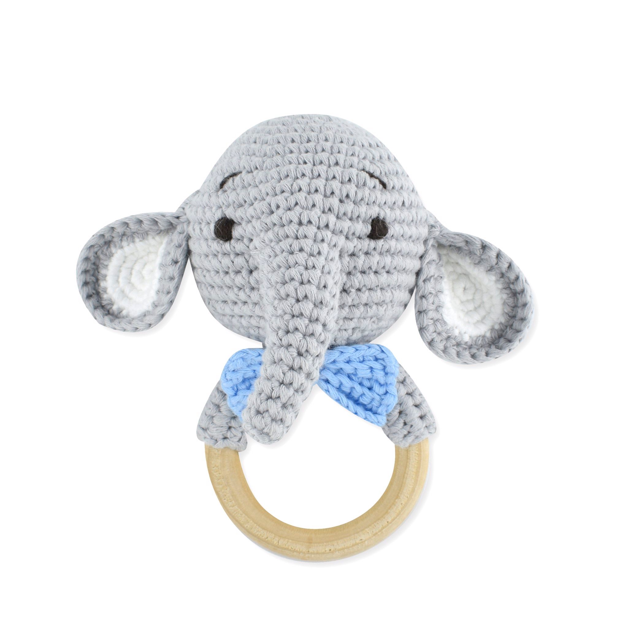 Shaker Ring Rattle Elephant - Rumba