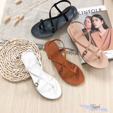  Sandal xỏ ngón khóa ngược- MS: SX-25033 