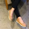 Giày Slip on nữ đế trắng phối khoá NY - MS: SL-56001