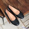 Giày Slip on nữ đế trắng phối khoá NY - MS: SL-56001