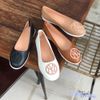 Giày Slip on nữ đế trắng phối khoá NY - MS: SL-56001