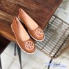 Giày Slip on nữ đế trắng phối khoá NY - MS: SL-56001