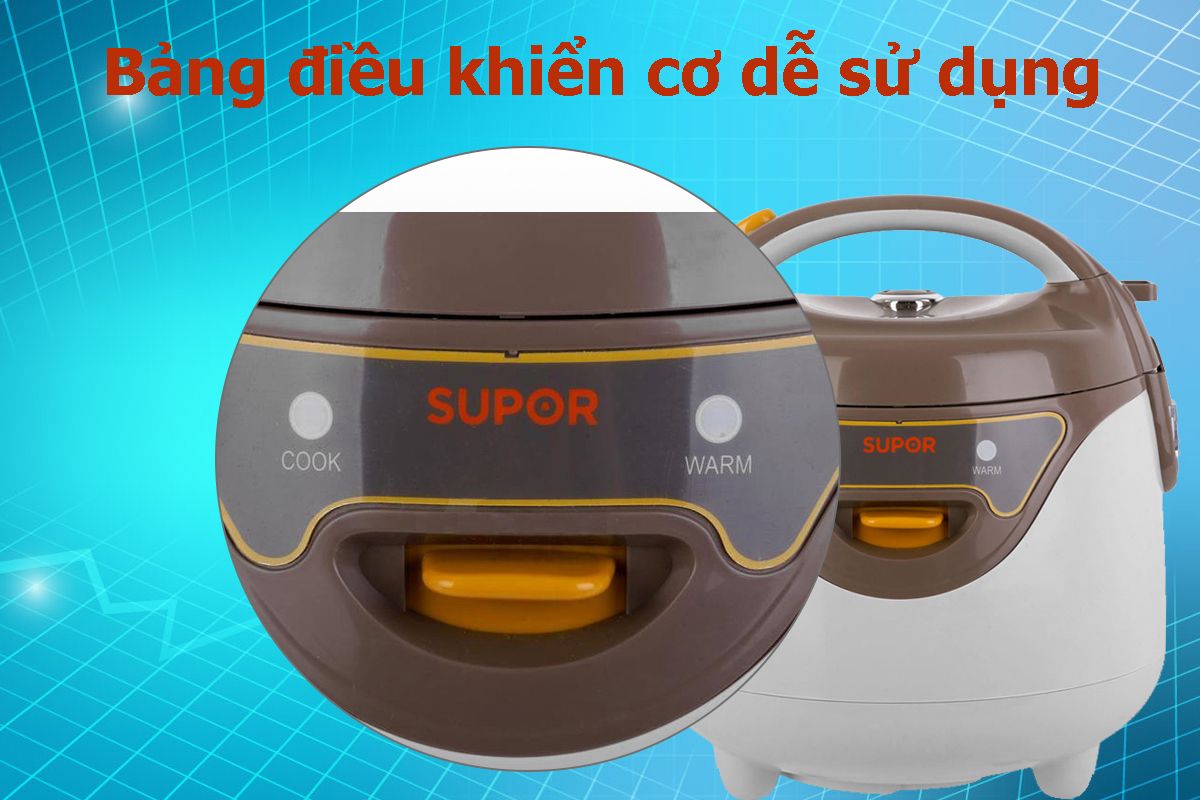 Nồi Cơm Điện Mini Supor CFXB16YB3VN-36