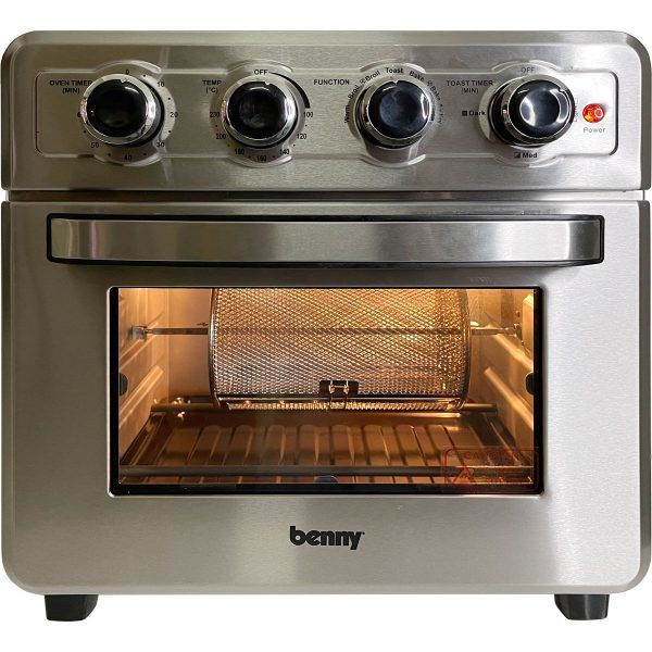 Nồi Chiên Không Dầu Cơ Benny BAF-210, Silver, 21 Lít, 1700W, Rapid Air