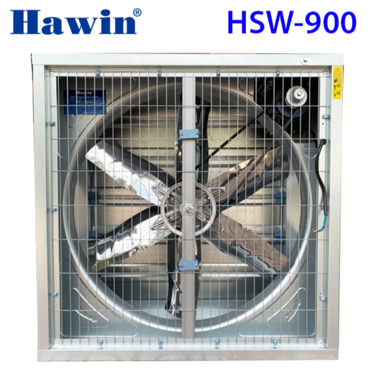 Quạt thông gió vuông Hawin HSW900 - 380V / 220V