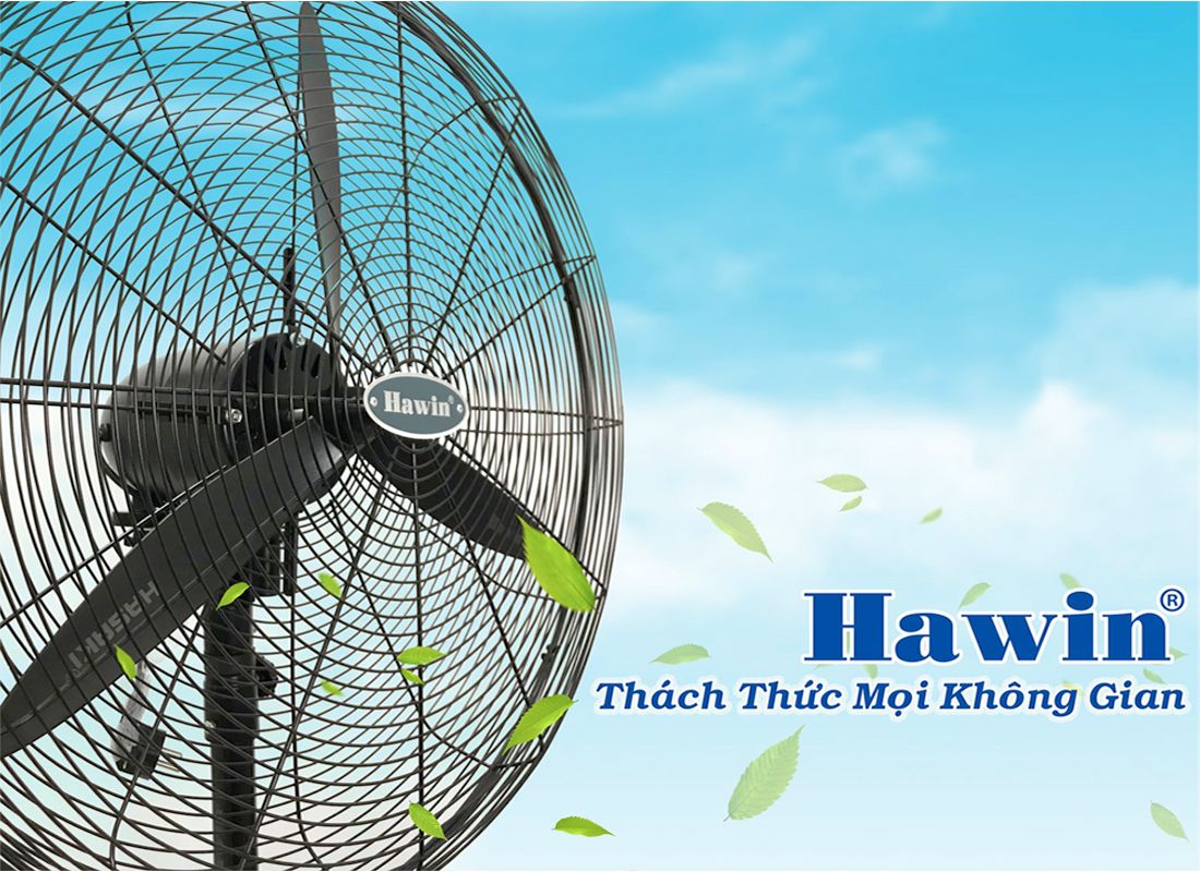 Quạt đứng công nghiệp Hawin HS-650 - 225w