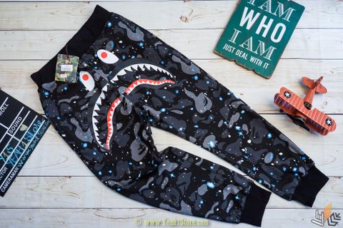  SPACE CAMO SHARK S/S PANTS (Dạ Quang) 