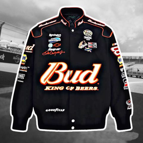  Vintage Budweiser Racing Jacket (BEST VERSION) 