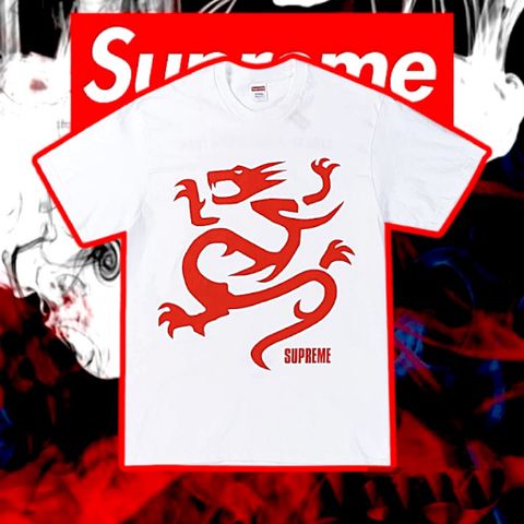  Supreme Mobb Deep Dragon Tee (BEST VERSION) 