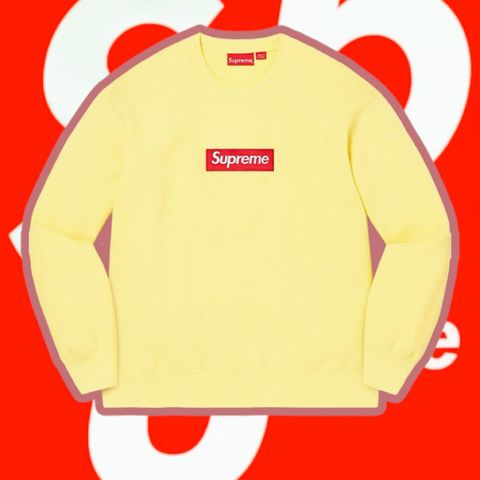  Supreme Box Logo Crewneck (FW22) (BEST VERSION) 