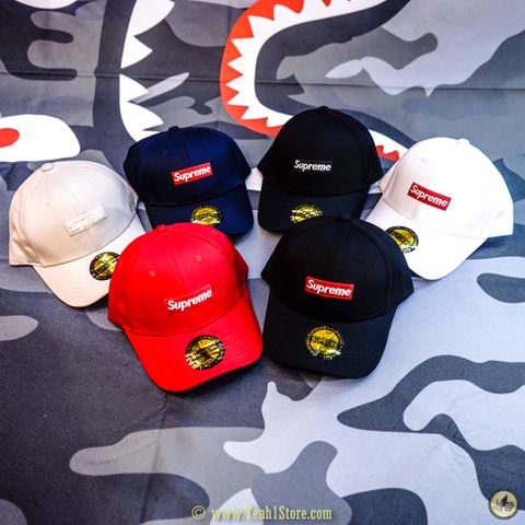  Supreme Hat 01 - Nón Lưỡi Trai Supreme(HẾT HÀNG) 