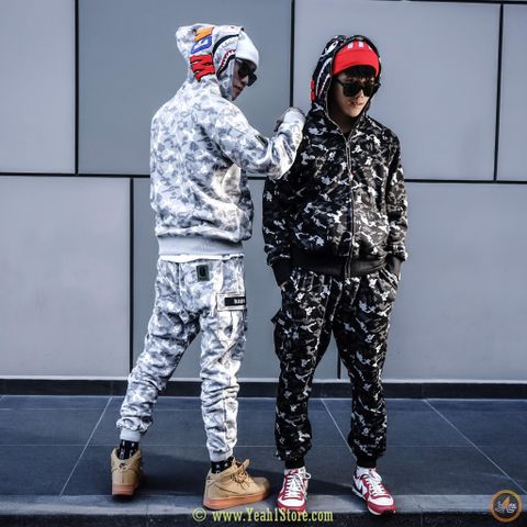  BAPE® Digital Camo Camouflage Jogger 