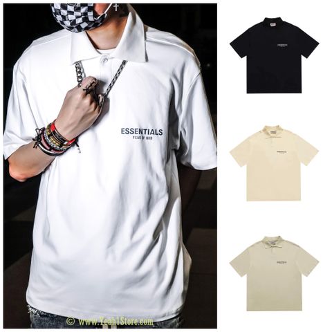  FEAR OF GOD ESSENTIALS Short Sleeve Boxy Polo(HẾT HÀNG) 