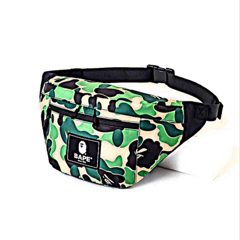  BAPE® Camo Waist Bag Green (HẾT HÀNG) 