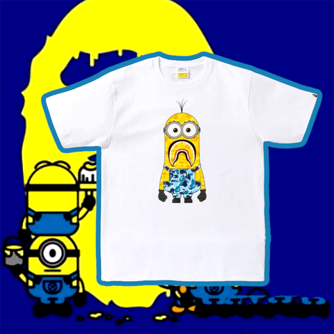  BAPE® x Minions 07 Tee White 