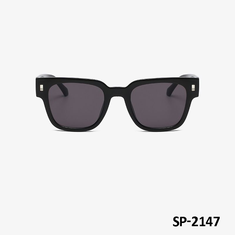 Mắt kính mát nam nữ vuông gọng kính nhựa UV400 Jaliver Young SP - 2147