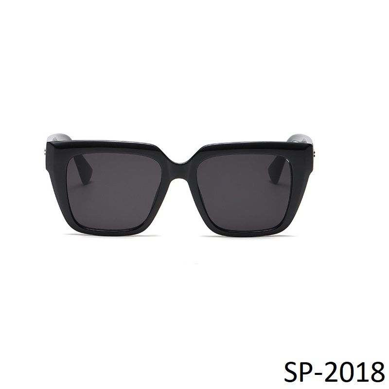 Mắt kính mát nam nữ vuông gọng kính nhựa UV400 Jaliver Young SP - 2018