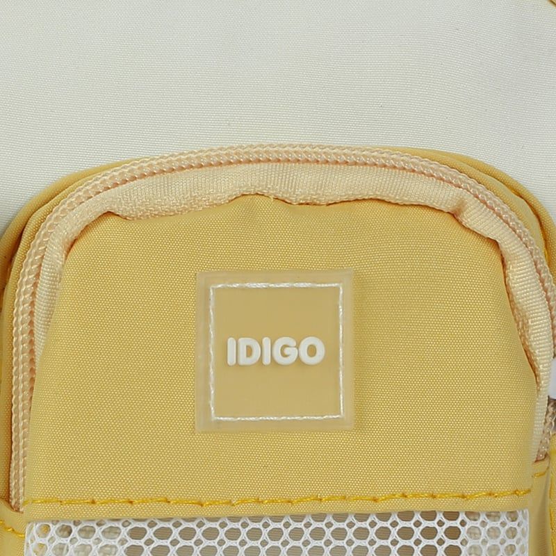 Túi đeo chéo đi chơi, túi đeo vai nữ messenger kèm huy hiệu hoạt hình dễ thương IDIGO FF6 - 2017