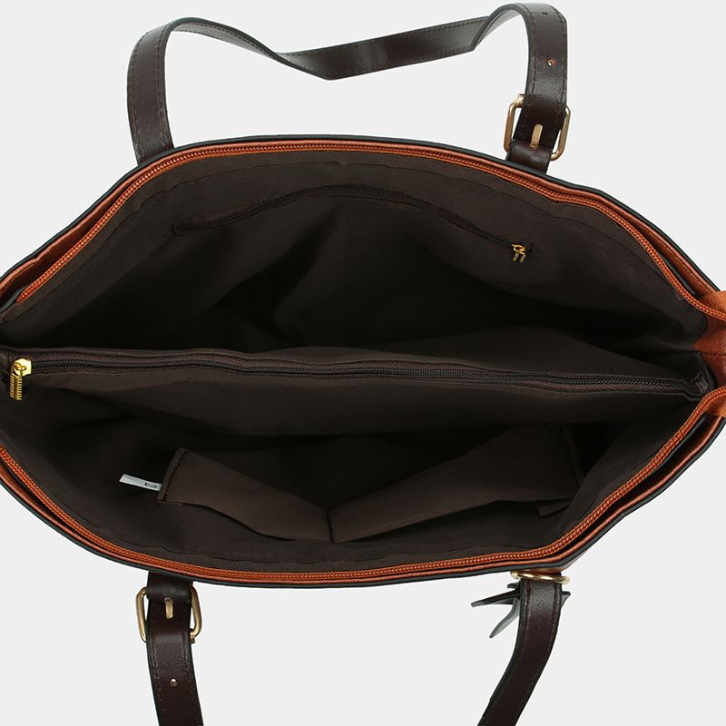 Túi đeo chéo công sở nữ, túi đeo vai giáo viên phom lớn chứa tài liệu A4 IDIGO FB2 - 5051