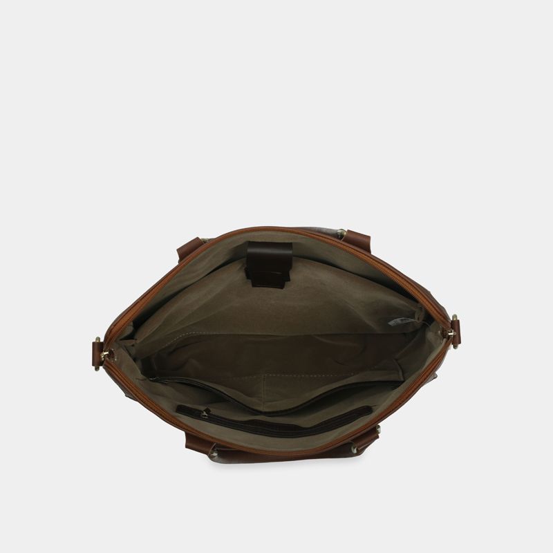 Túi đeo chéo công sở nam nữ, túi xách Laptop 14inch đi học chi tiết vạt cắt IDIGO UB2 - 6014