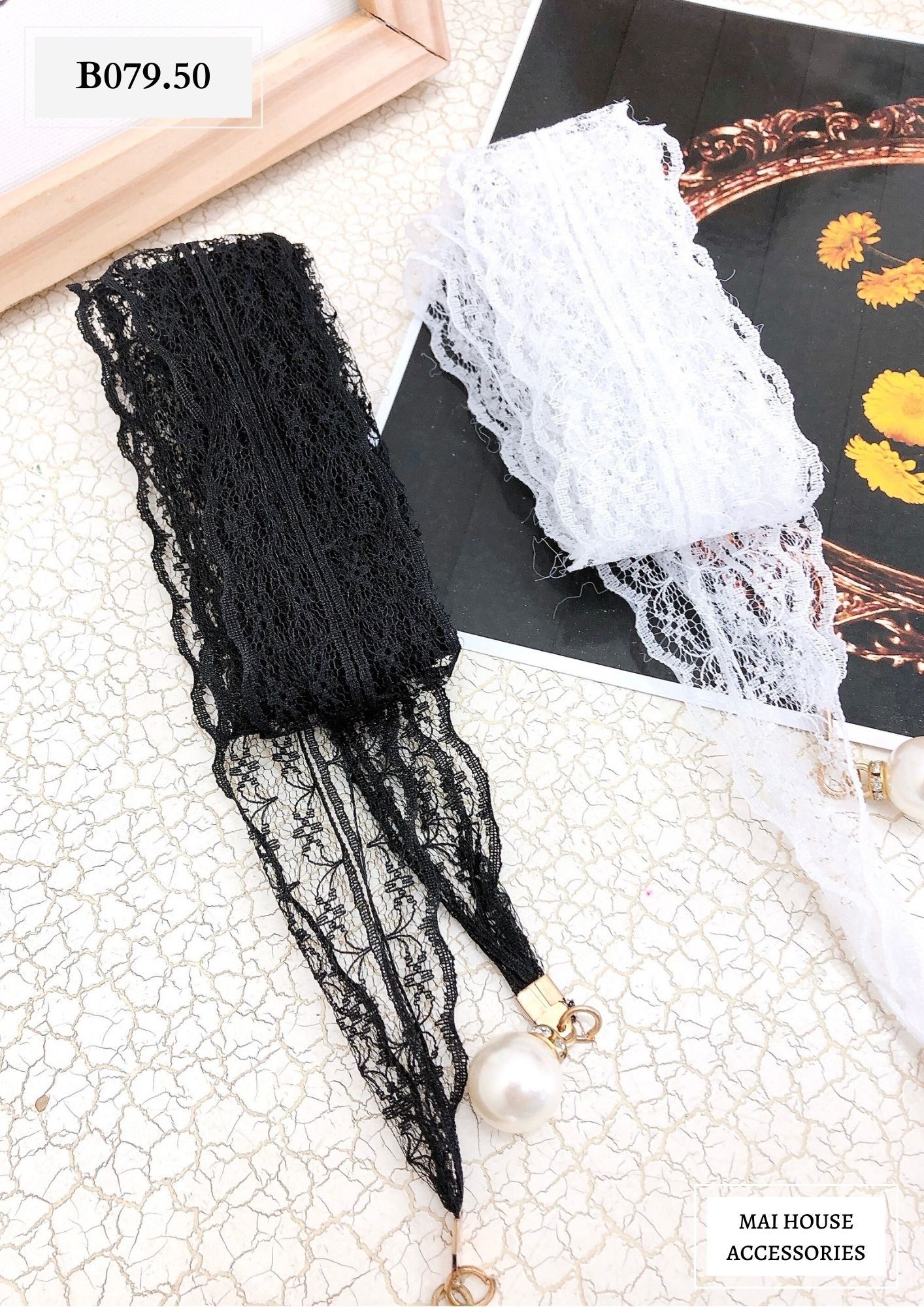Belt lưới 2 màu trắng đen - B079