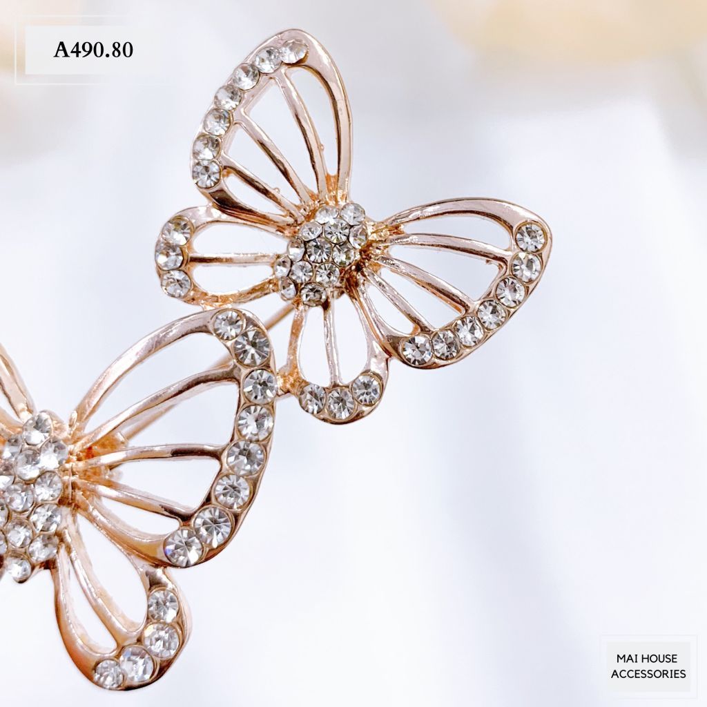 CÀI ÁO BƯỚM ĐÔI A490