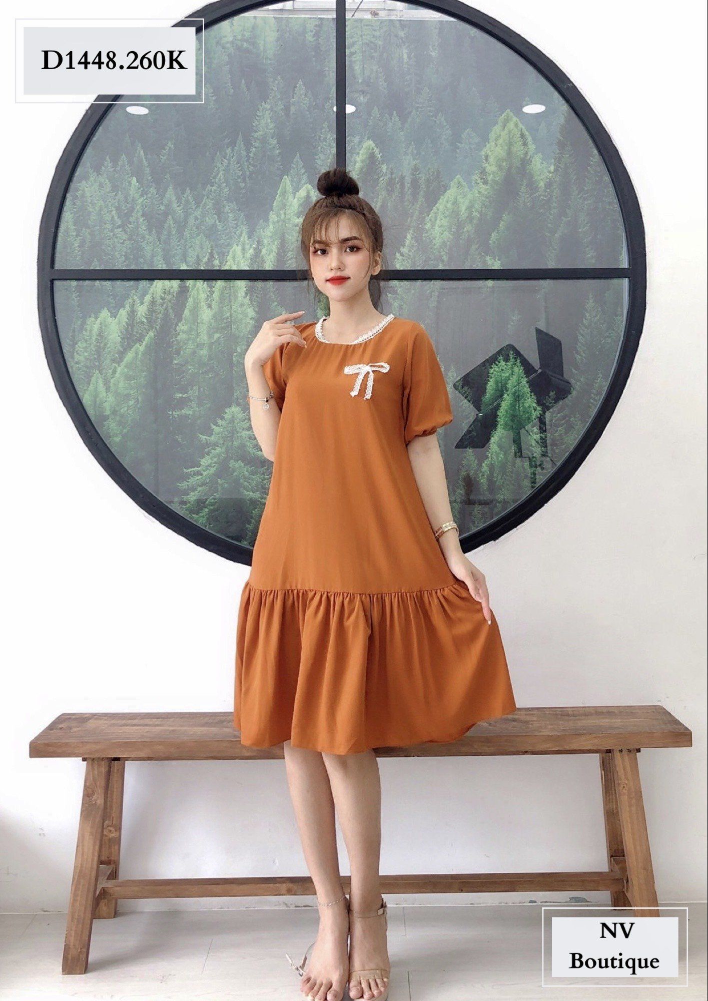 ĐẦM SUÔNG KẾT NƠ - D1448
