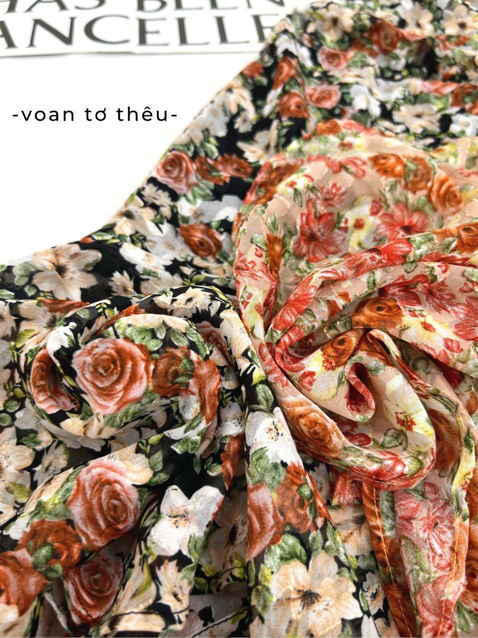Đầm hoa đuôi cá form dáng ôm - D2664