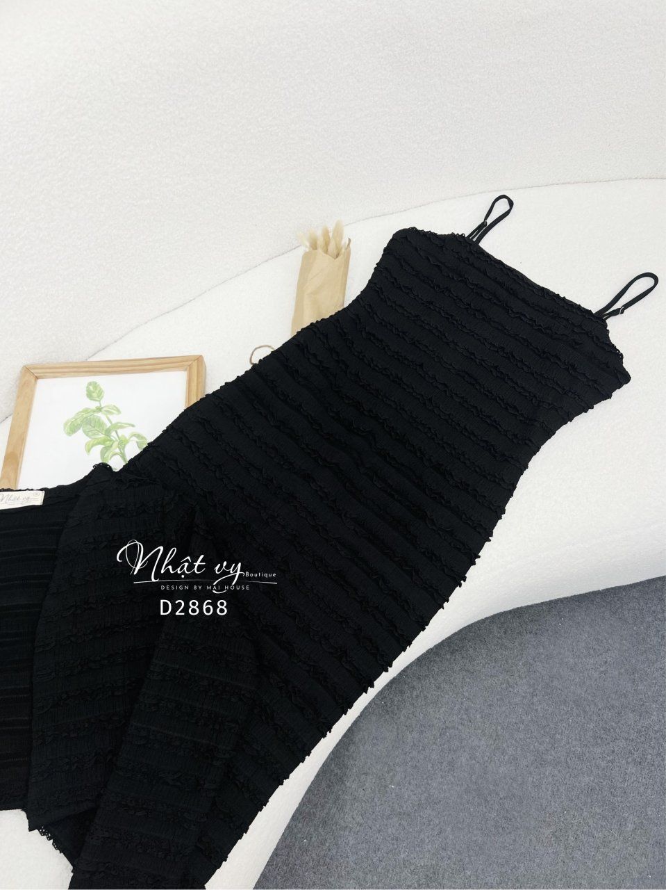 Set đầm thun ôm phối áo khoác form ngắn - D2868