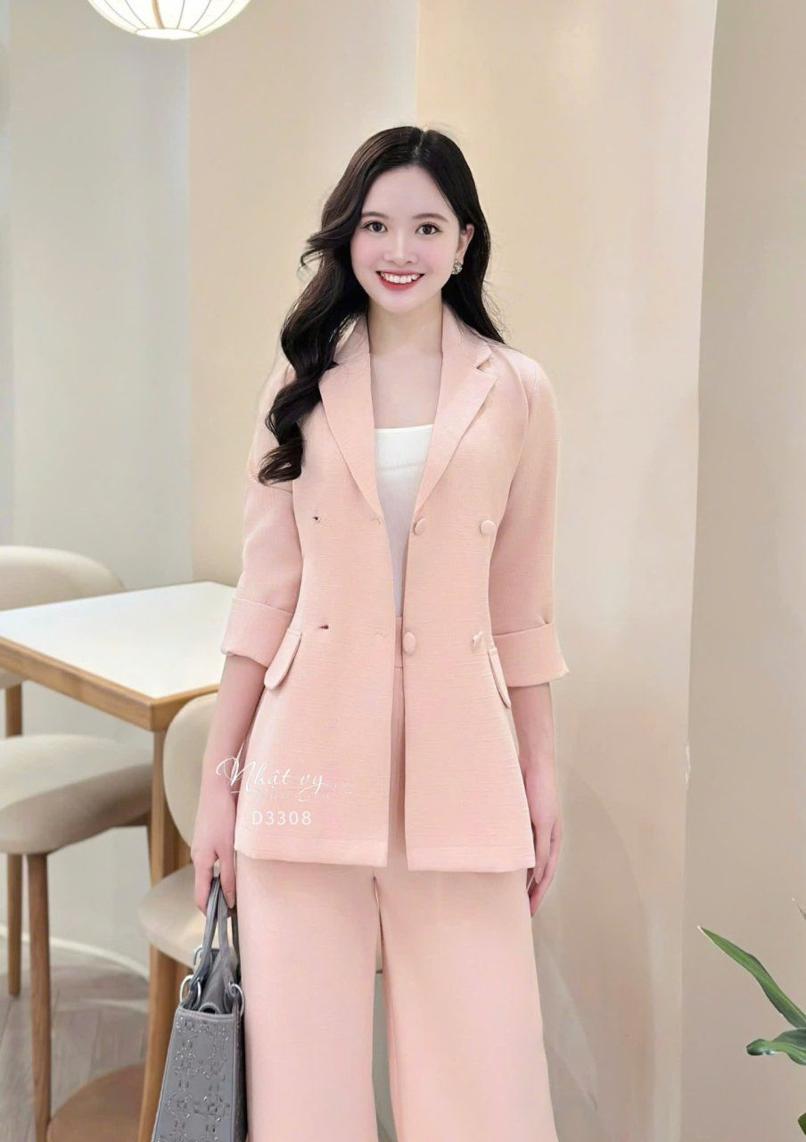Set bộ vest tay dài - D3308